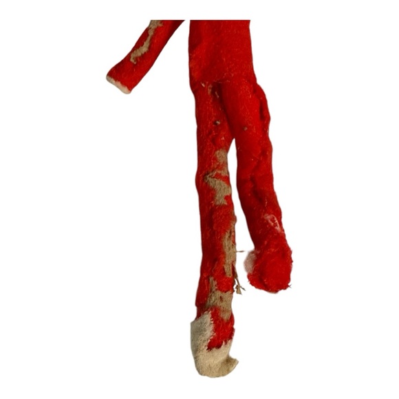 Lot of 3 Stockinette Pixie Elves Ornament Vintage Pixie Elf Ornament - Picture 13 of 16